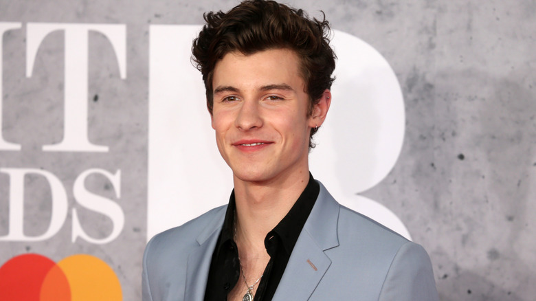 Shawn Mendes bij de Brit Awards in Londen