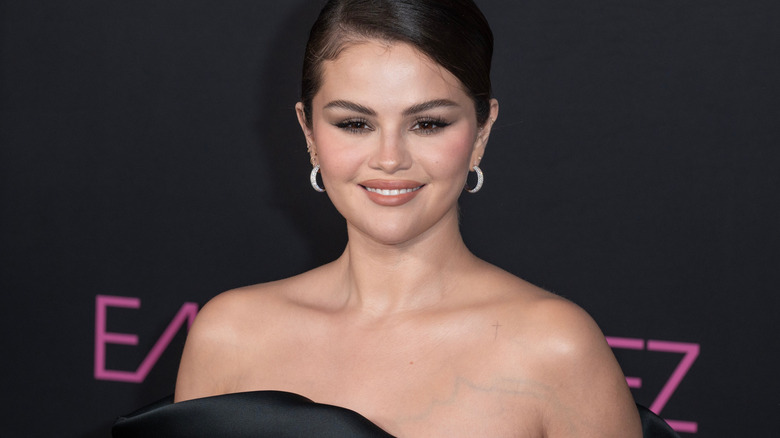 Selena Gomez bij de première van een van haar films