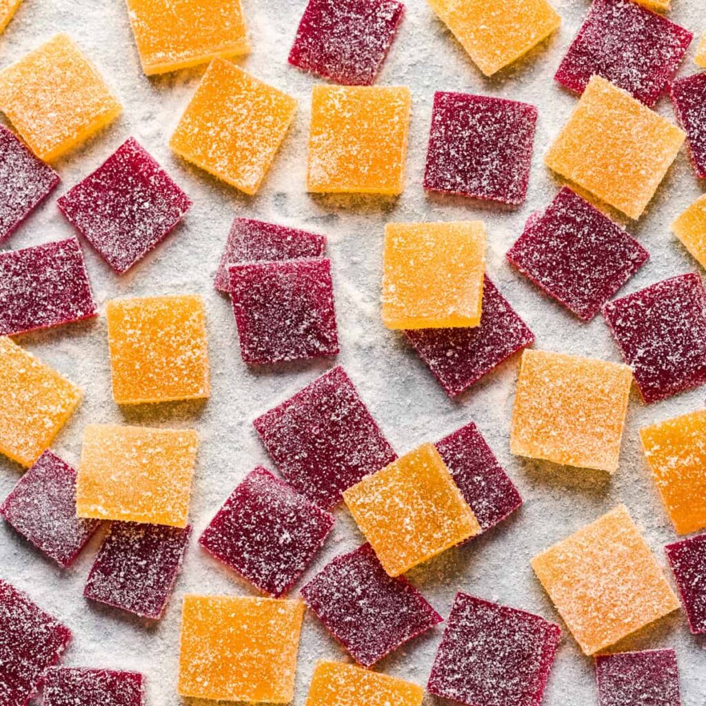 Huisgemaakte Pâtes de Fruits (geen glucosestroop)