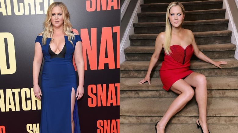 Amy Schumer voor en na het gebruik van GLP-1's voor gewichtsverlies