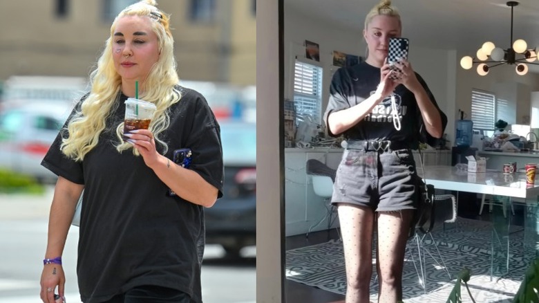 Amanda Bynes laat selfies zien voor en nadat ze is afgevallen door het gebruik van GLP-1's