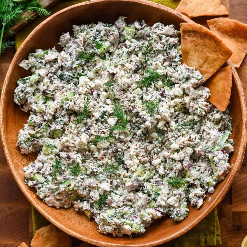 Tzatziki-kipsalade van 20 minuten