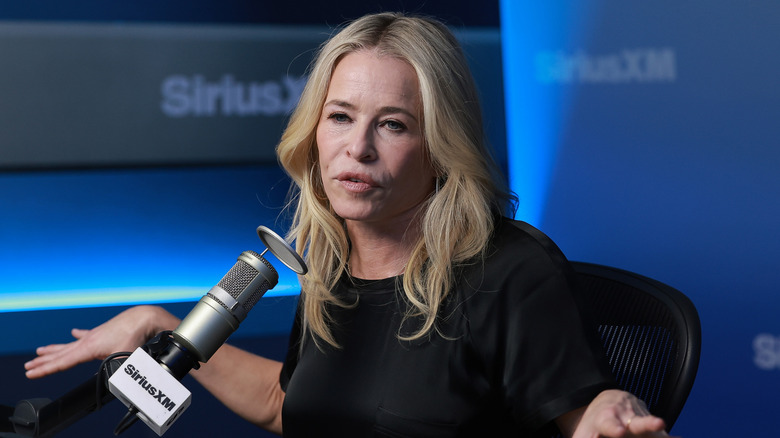 Chelsea Handler bezoekt SiriusXM Studios
