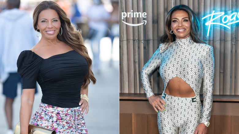 Dolores Catania voor en na het dramatische GLP-1-gewichtsverlies hielp bij de transformatie