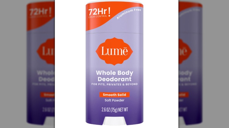 afbeelding van een potje Lume zachte deodorantpoeder voor het hele lichaam