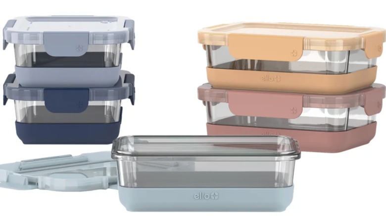 Costco Ello Duraglass Meal Prep Kit-containers
