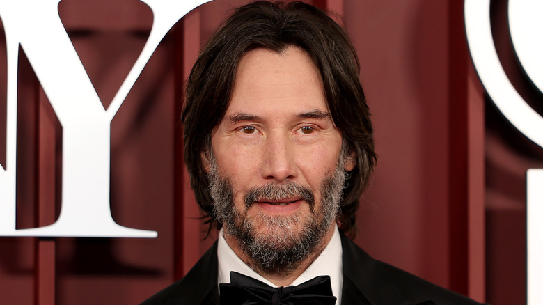 Keanu Reeves op een beroemdheidsevenement