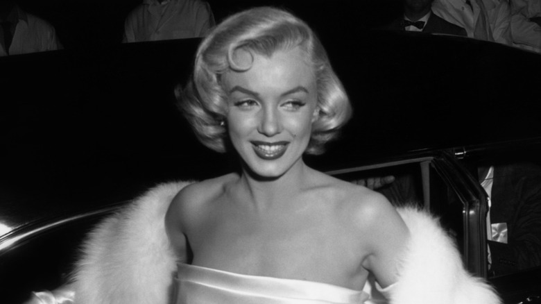 Marilyn Monroe glimlacht
