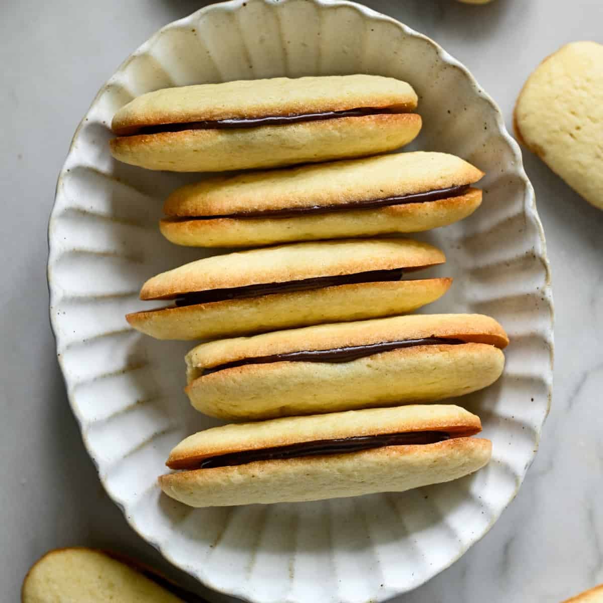Zelfgemaakte Milano-koekjes