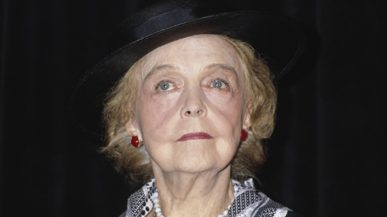 Een close-up van Lilian Gish