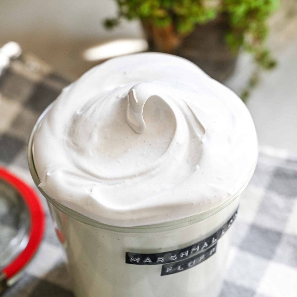 Zelfgemaakte Marshmallow-pluis