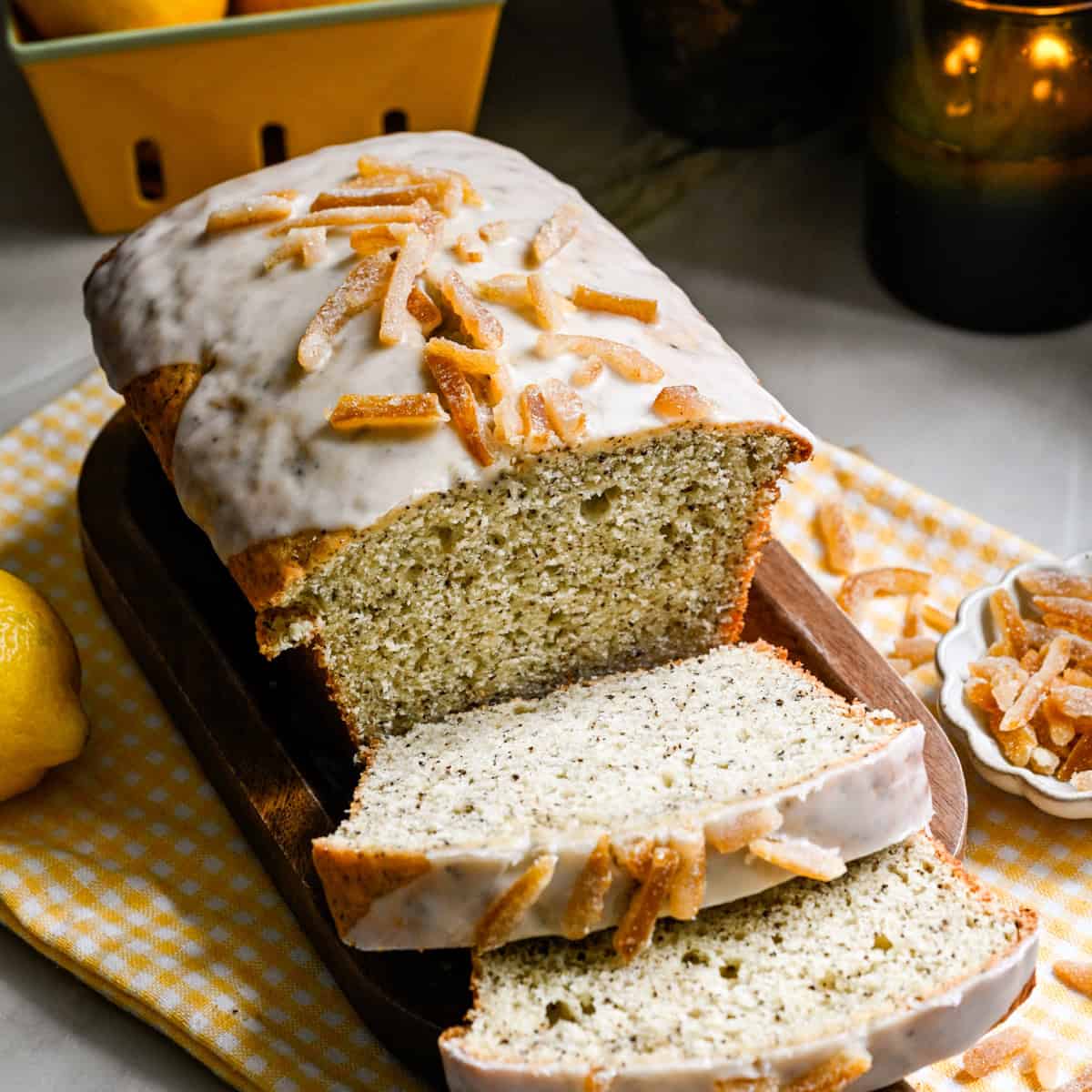 Earl Grey Yuzu-broodcake