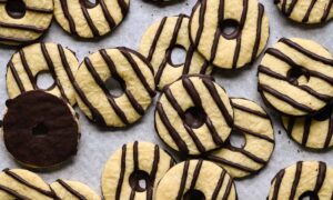 Zelfgemaakte Fudge-strepen