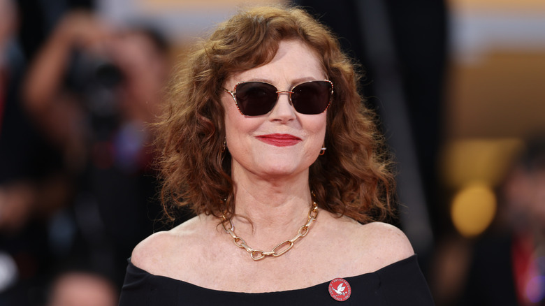 Susan Sarandon glimlacht