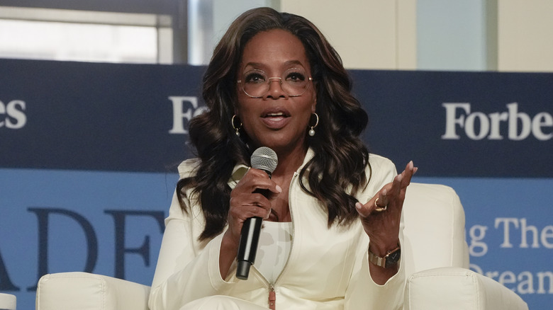 Oprah Winfrey aan het woord
