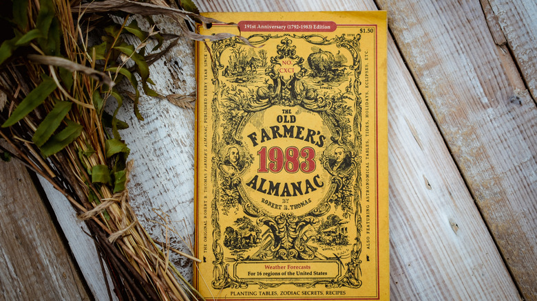 afbeelding van een Farmer's Almanak-editie