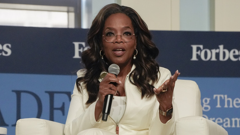Oprah Winfrey aan het woord