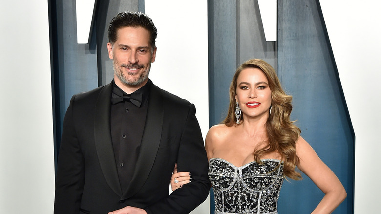 Joe Manganiello en Sofía Vergara poseren